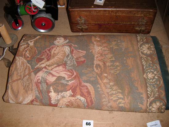 Early 20th century Belgium tapestry panel, in the 18th century style